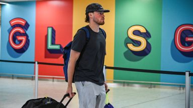 Scotland players arrive back home after World Cup exit