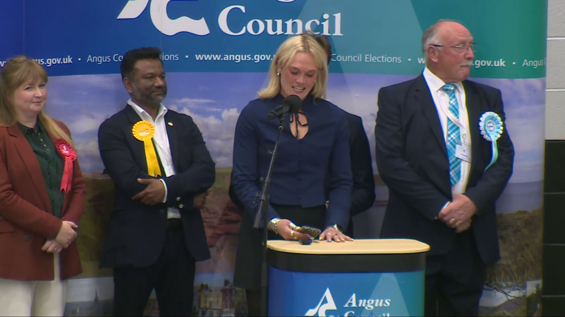 Lara Bird won Arbroath and Broughty Ferry for the SNP