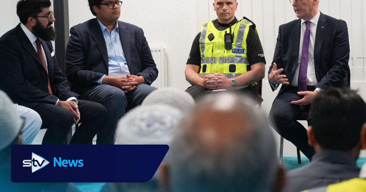 Scotland will stand against 'acts of hatred', says Swinney during mosque visits