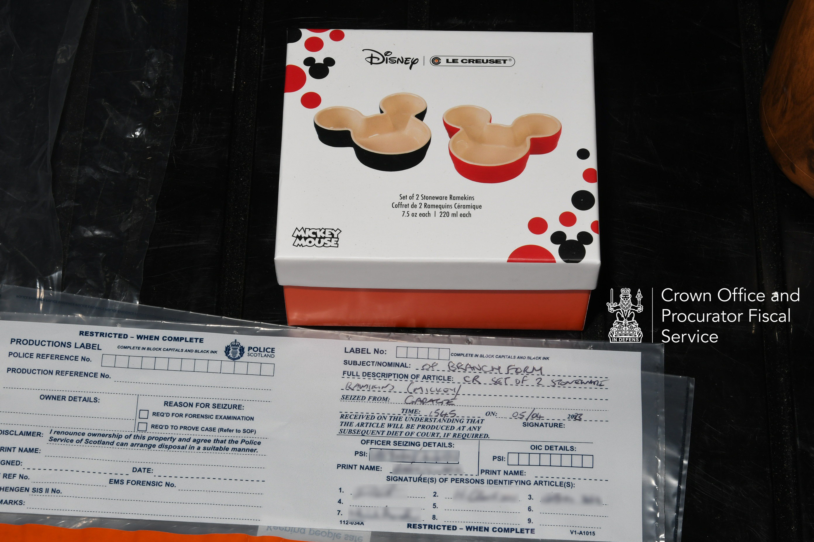 25. Le Creuset Mickey Mouse Ramekins (£39)