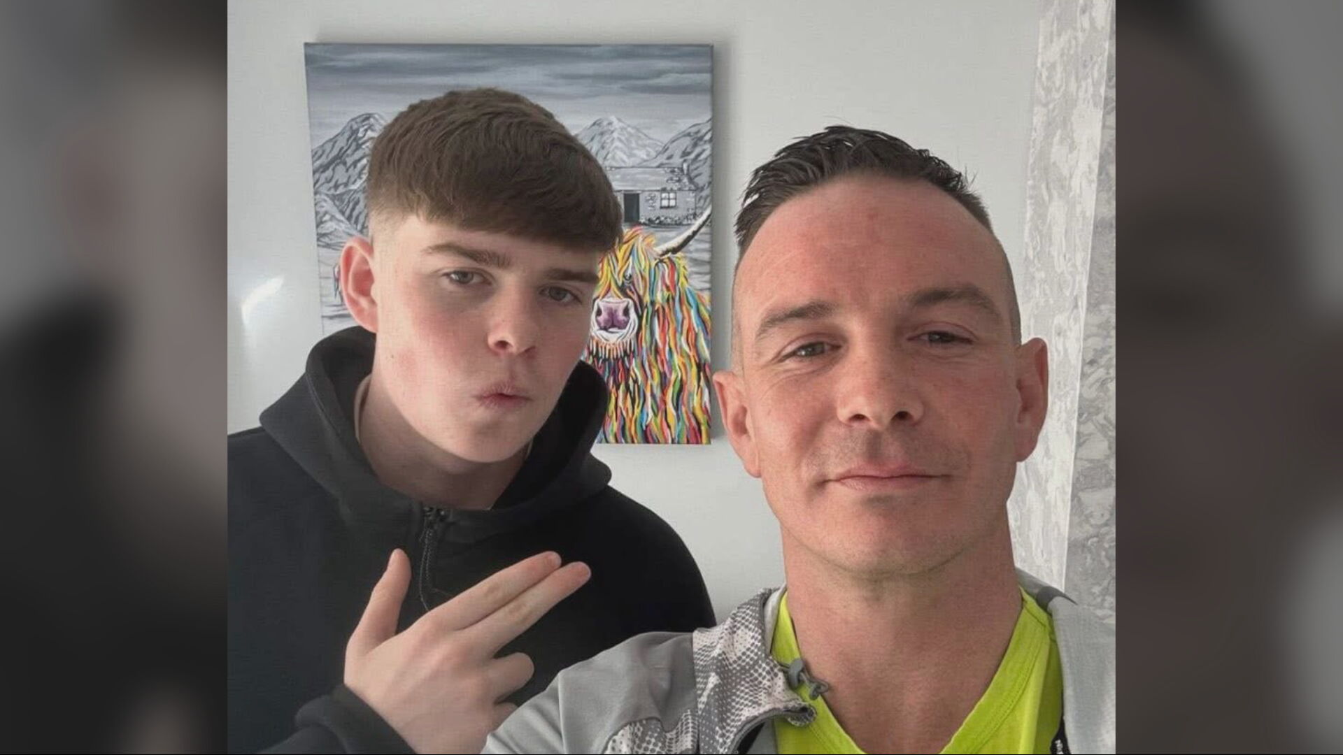 Paul and Kayden.