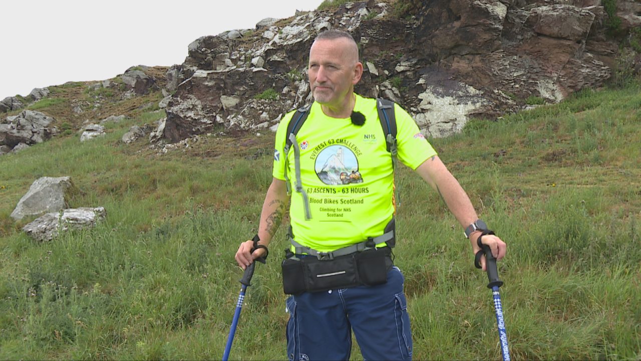 Biker to climb North Berwick Law 63 times in 63 hours in ‘Ev