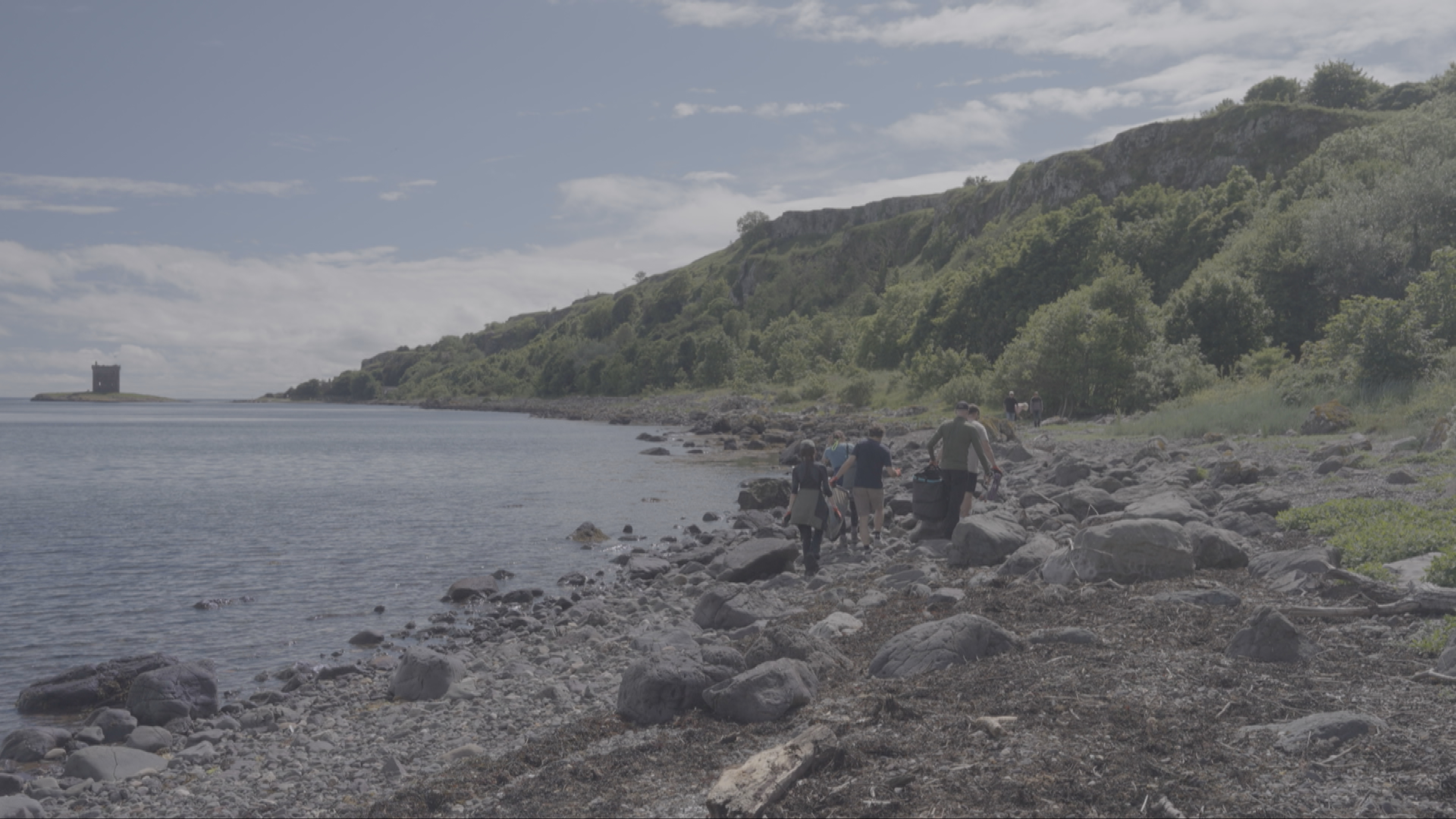 The beaches of Wee Cumbrae continue to attract vast amounts of litter