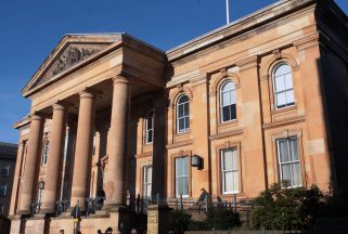 Man pushed 12-year-old girl as he saw a knife under her T-shirt, court told