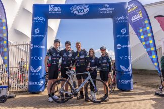Doddie Weir’s wife and son join Lewis Moody’s 500-mile ride to fund MND research