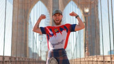 Lost in New York: Scotland fan praying for return of kilt worn during epic 3,500-mile America trek