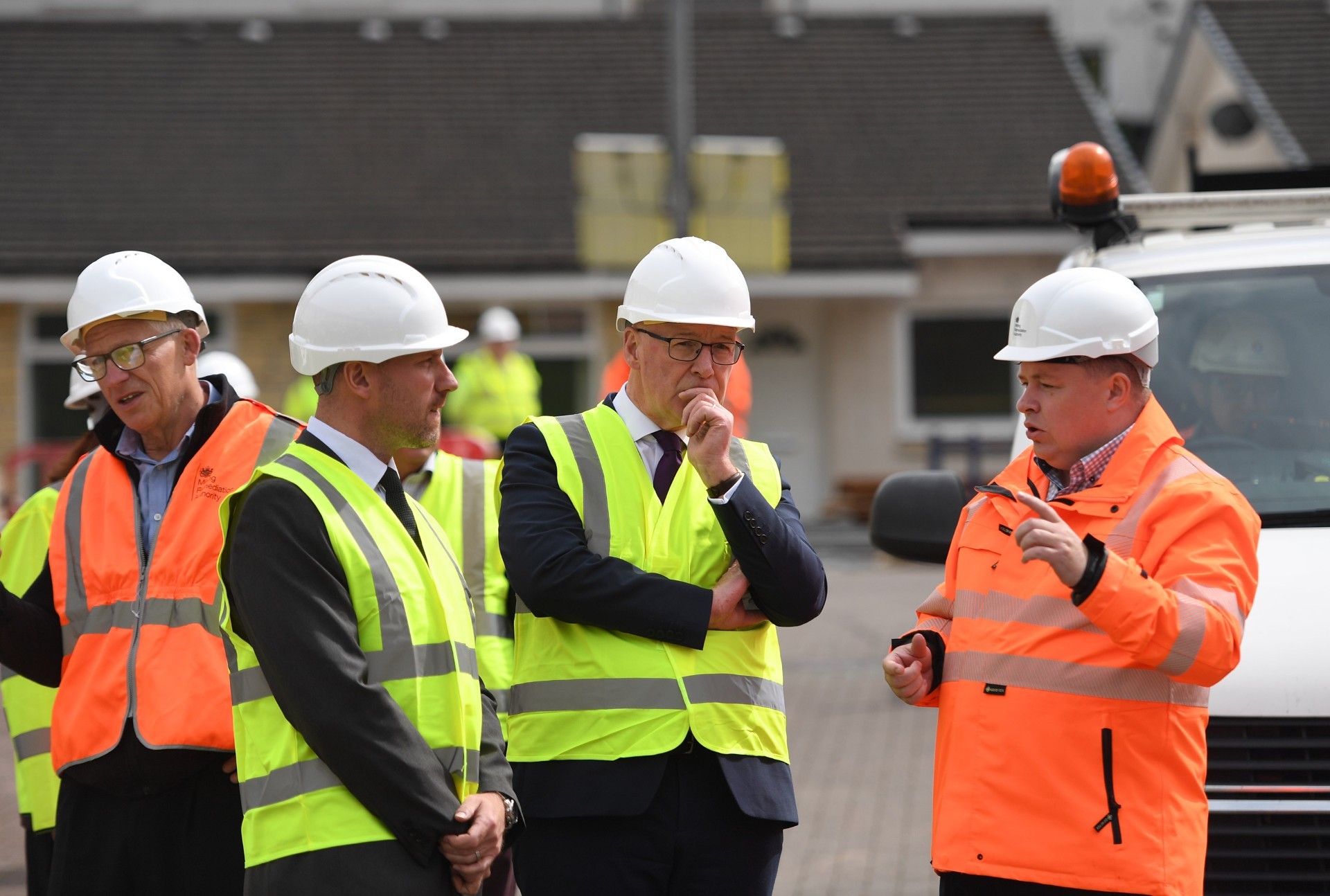 John Swinney and Cabinet Secretary for Justice Neil Gray.