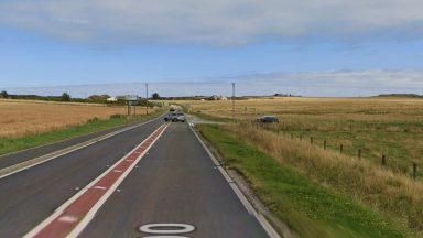 A90 closed at rush hour after to two-vehicle crash