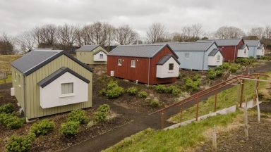 Homelessness charity reopens flagship Edinburgh village