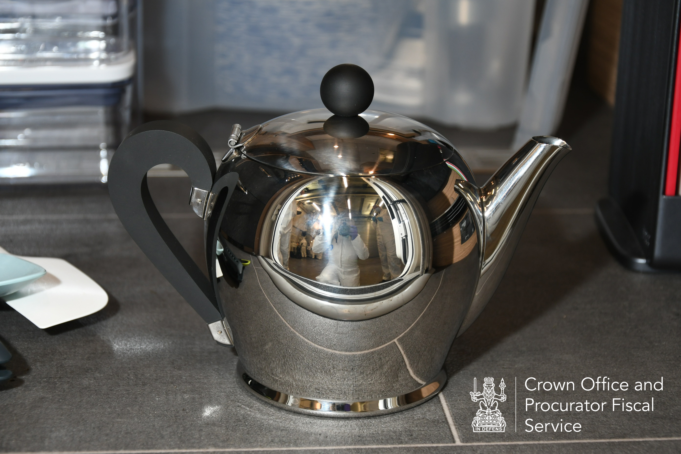11. Alessi teapot (£220) in motorhome