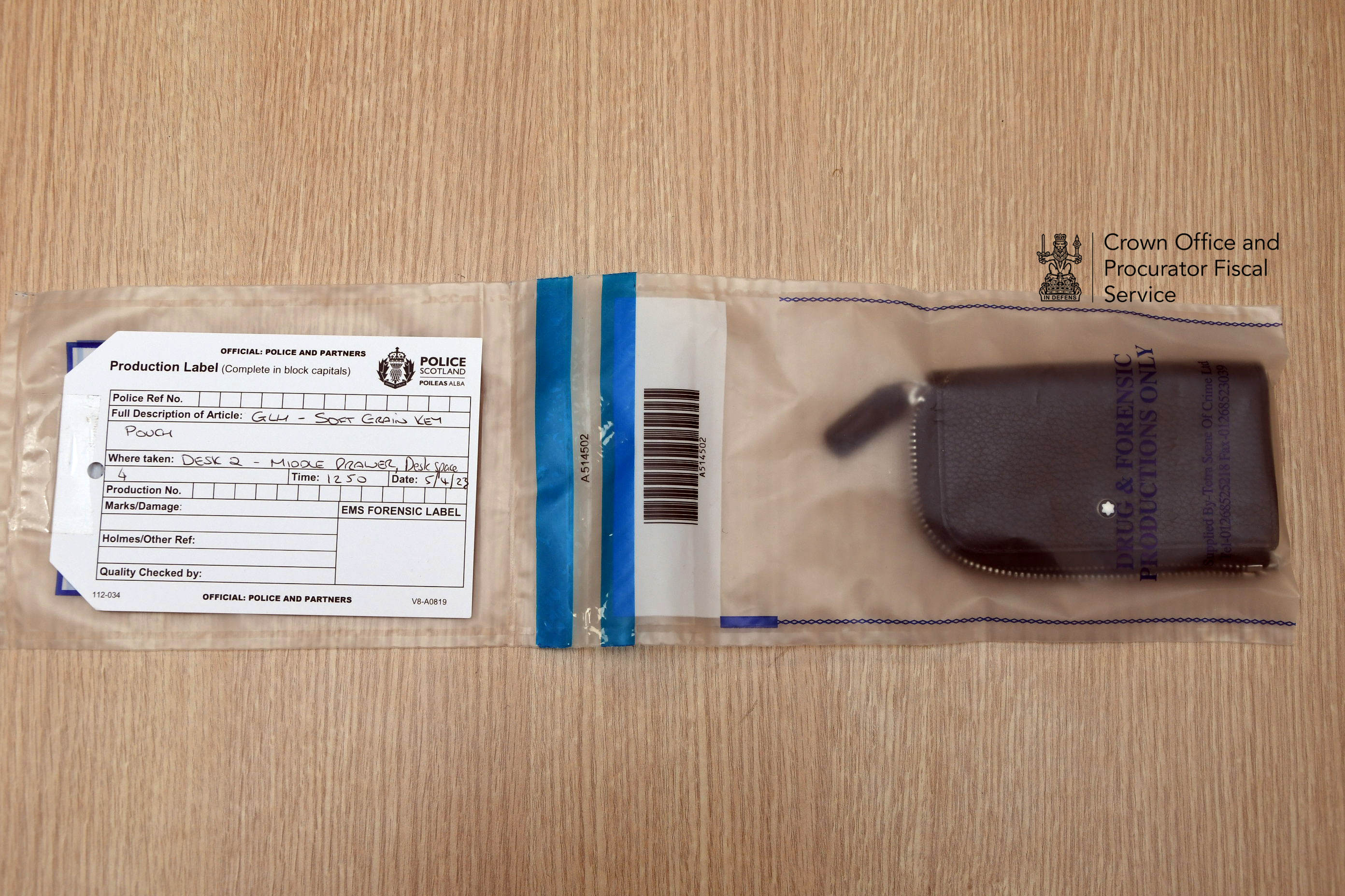 42. Montblanc key pouch (£195)