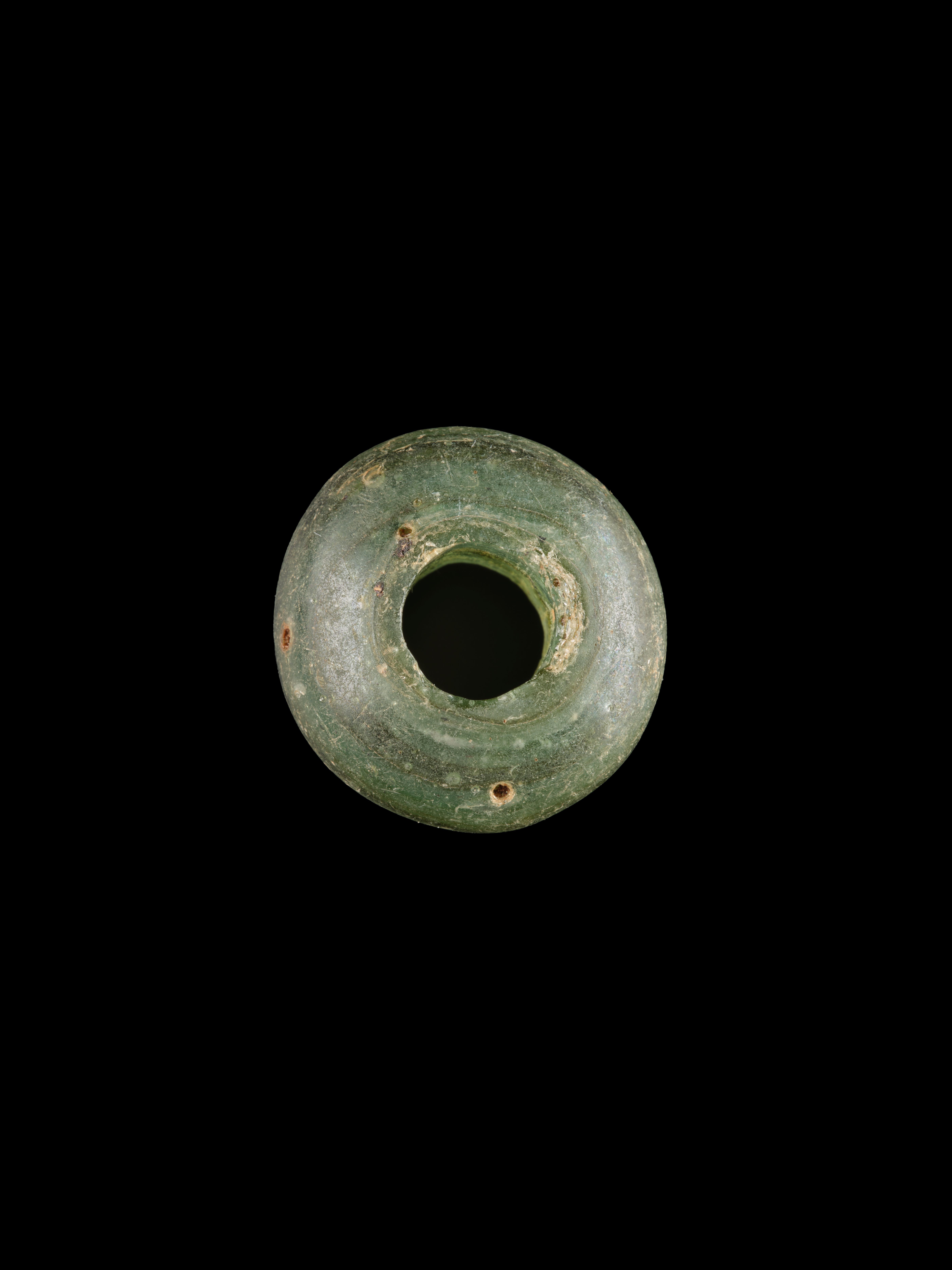 A bead was also found as part of the assemblage