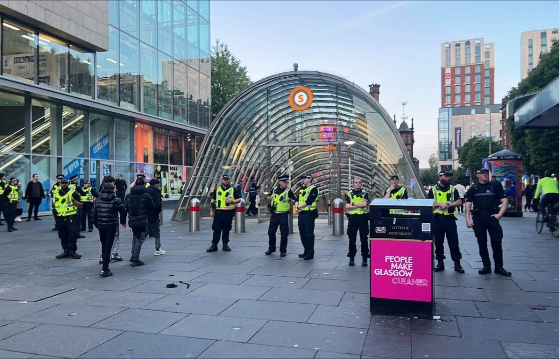 ‘Neo-Nazi’ group attended Glasgow protest which descended into city centre disorder