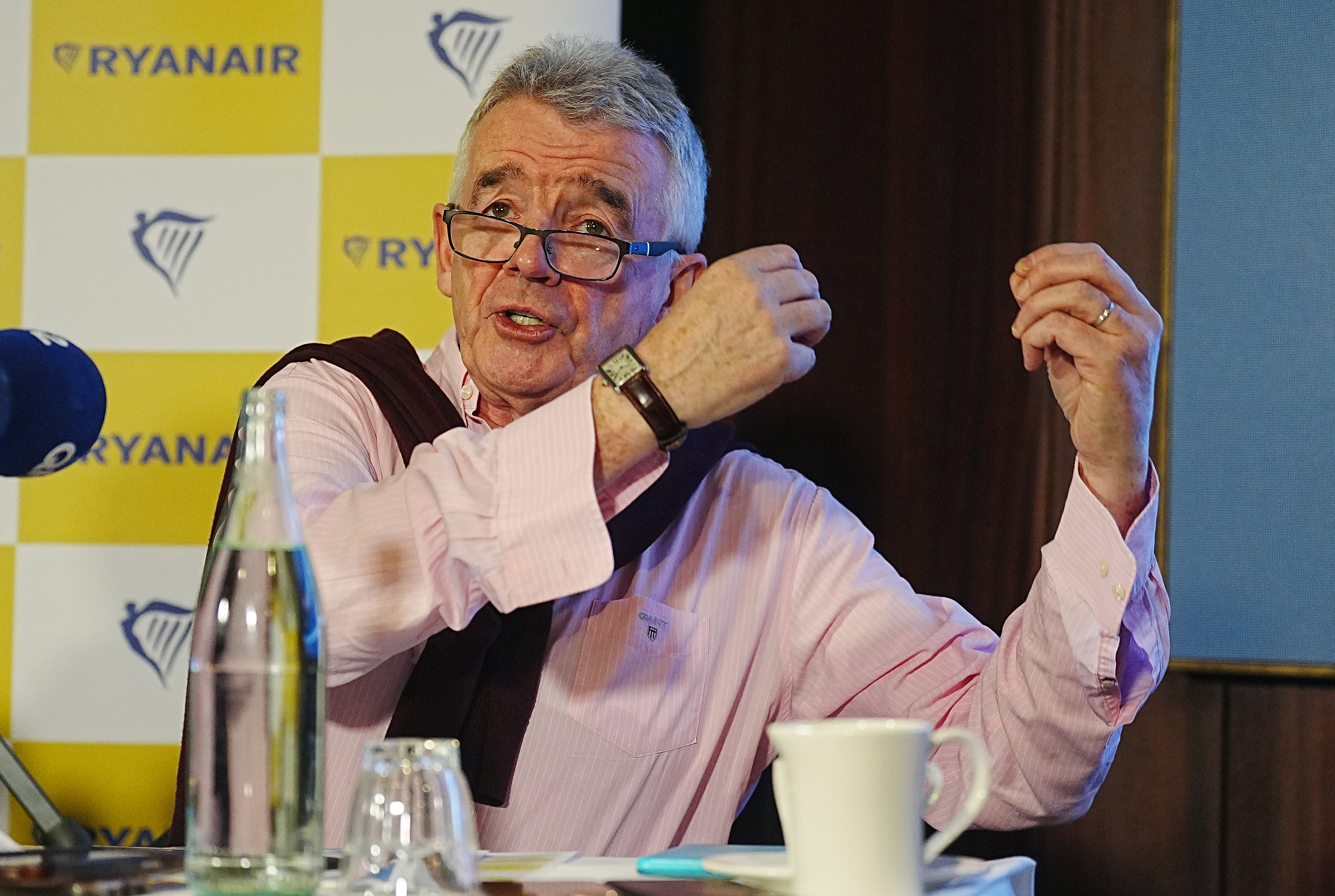 Ryanair boss Michael O’Leary accused the CMA of being ‘misguided’ (Brian Lawless/PA)