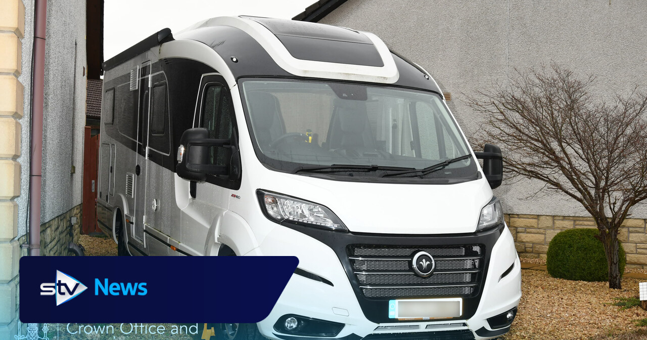 First photos of Peter Murrell's £124,000 motorhome parked outside mum's house