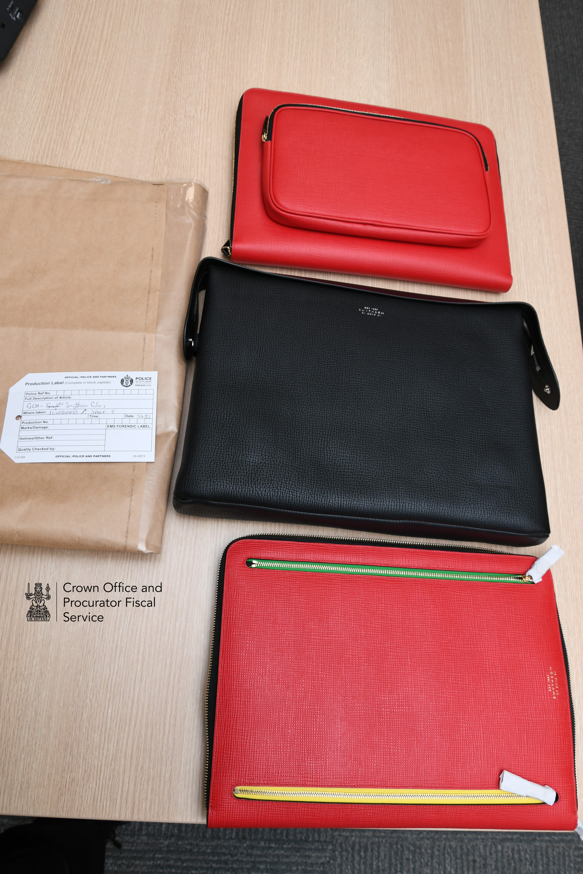 45. Folios x 3 from Smythson (£794)