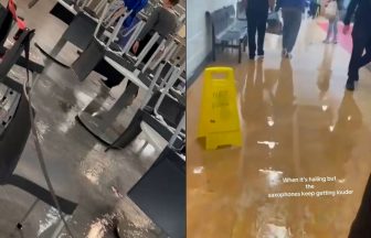 Aberdeenshire school closed after being flooded during hailstones downpour