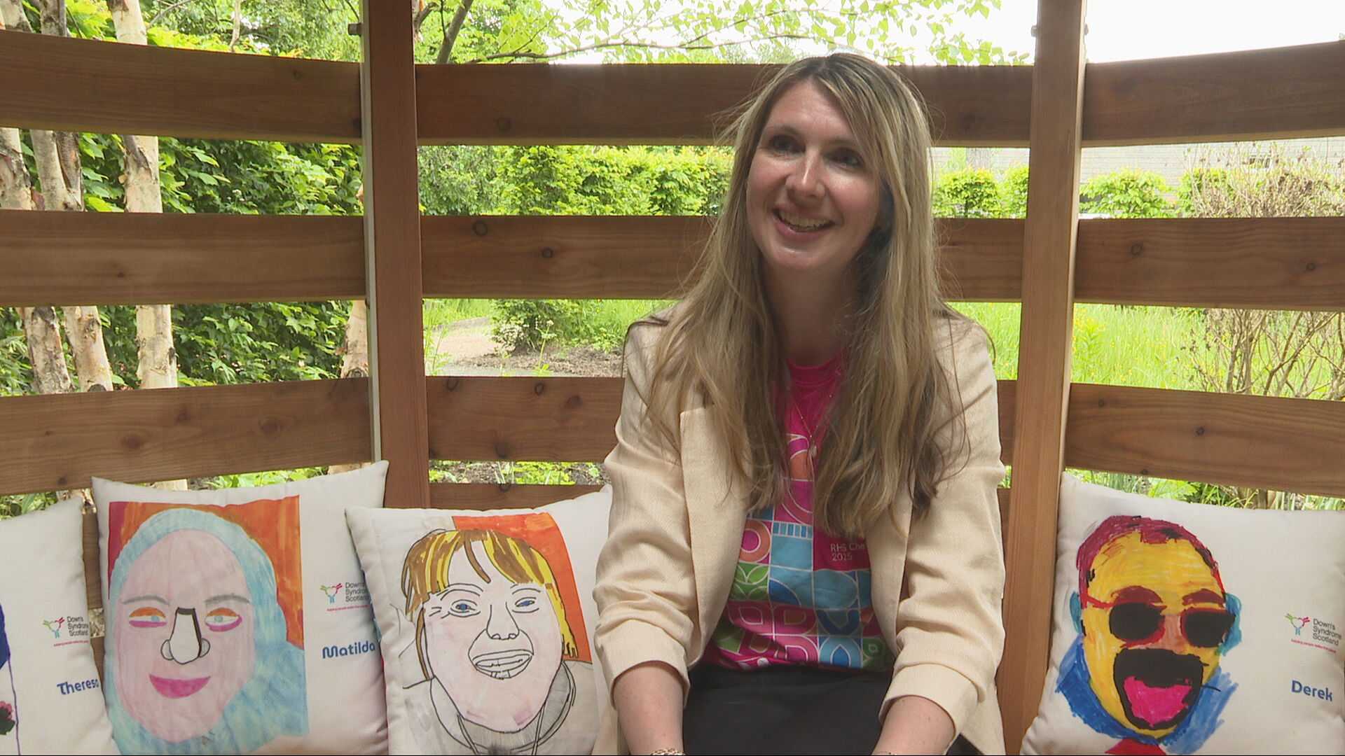 Ashley Taylor from Down's Syndrome Scotland
