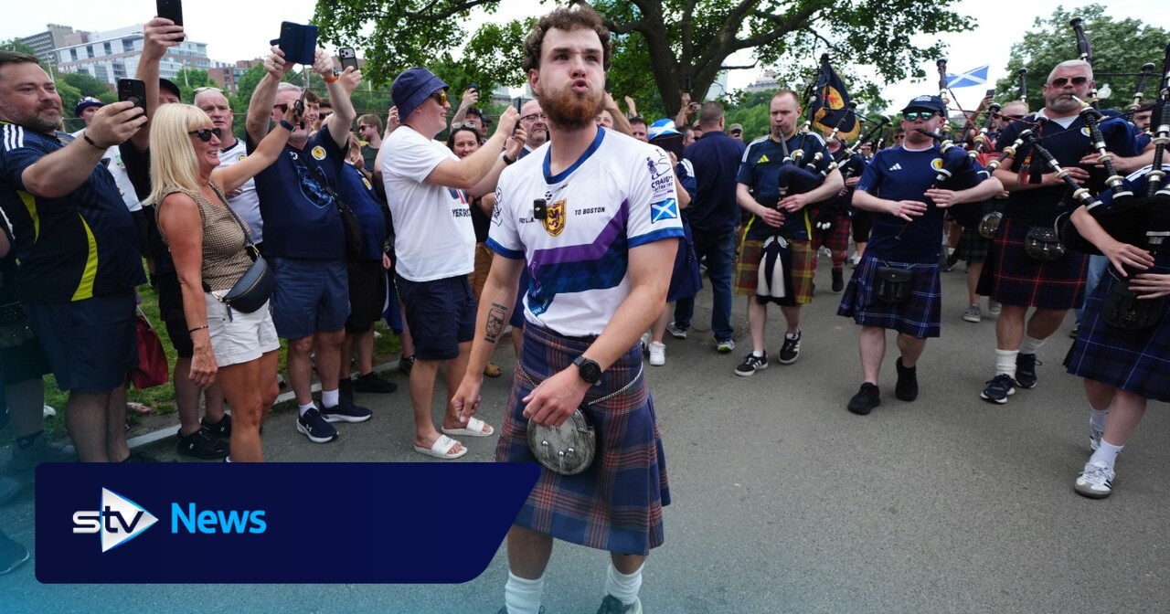 Tartan Army fan who raised £1m for charity in 3,000-mile US walk returns ...