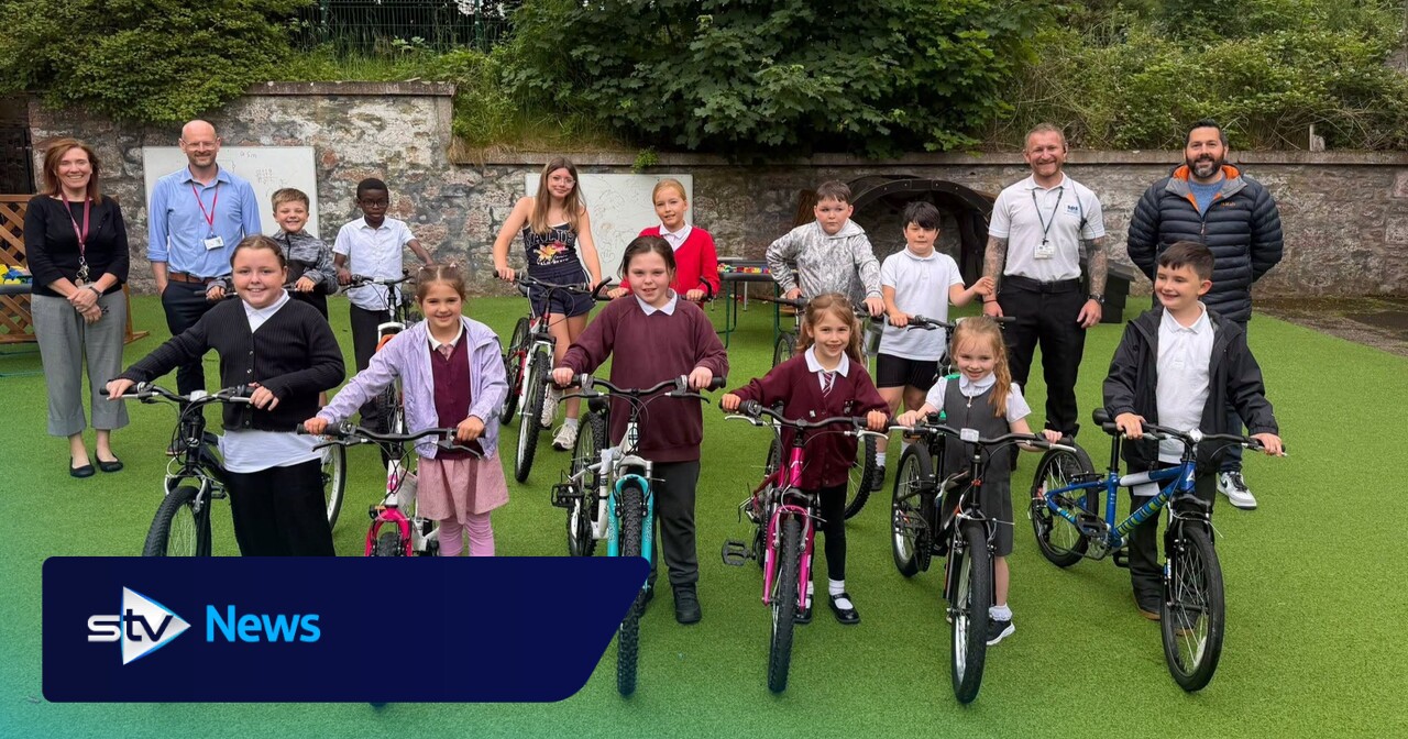 Discarded bikes rebuilt by prisoners to help local school pupils