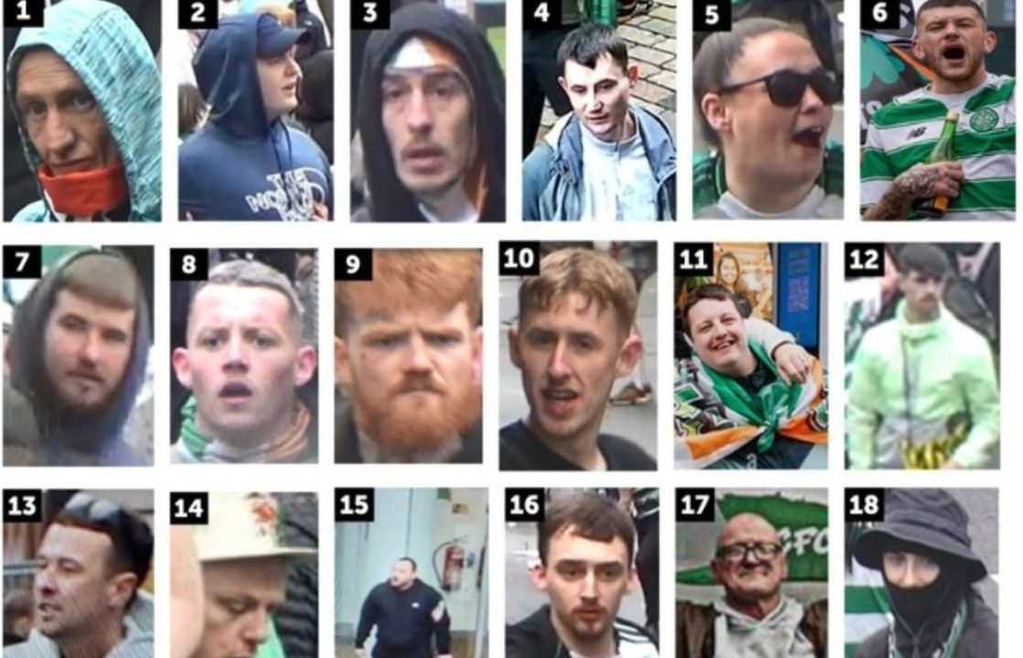 CCTV appeal following disorder at Celtic title celebrations