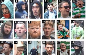 CCTV appeal following disorder at Celtic title celebrations