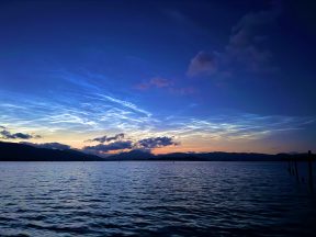 Sean Batty explains noctilucent clouds after Scotland’s night sky glows with rare space clouds