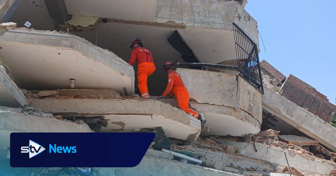 Scots firefighters return from international rescue operation in Venezuela