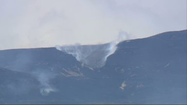 Cairngorms wildfire spreads into new areas after wind change, report locals