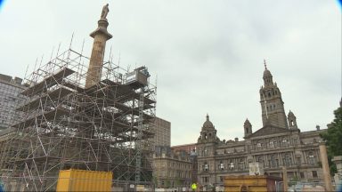 Part of George Square to reopen to public as major restoration continues 