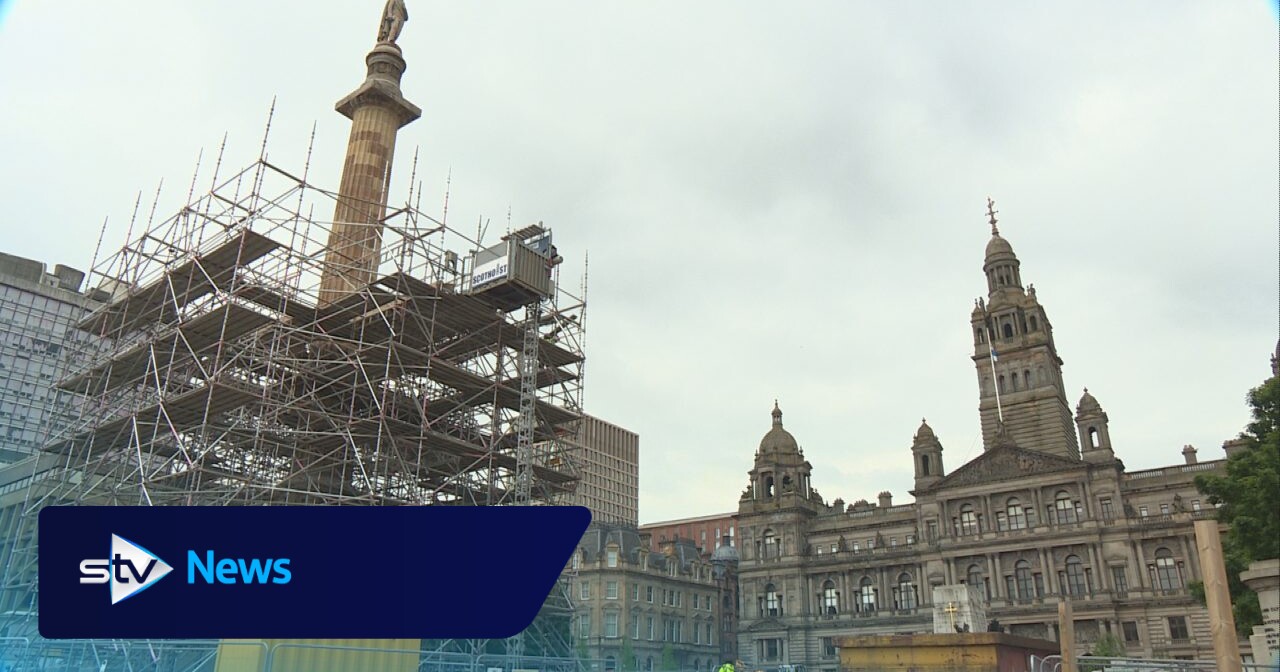 Part of George Square to reopen to public as major restoration continues 