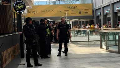 Armed police respond to incident at Glasgow’s St Enoch Centre
