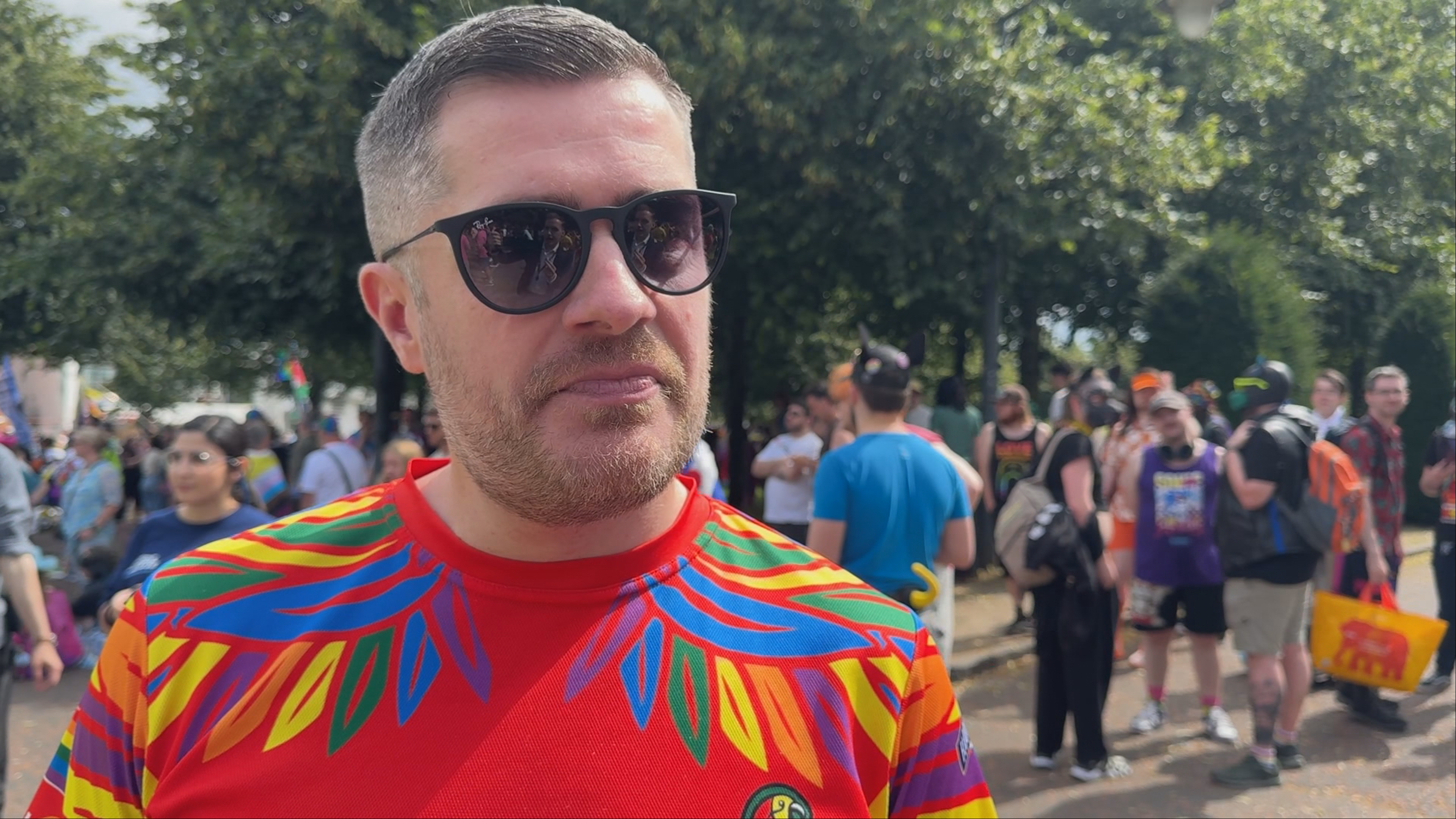 One man says visibility for LGBTQ+ community needed
