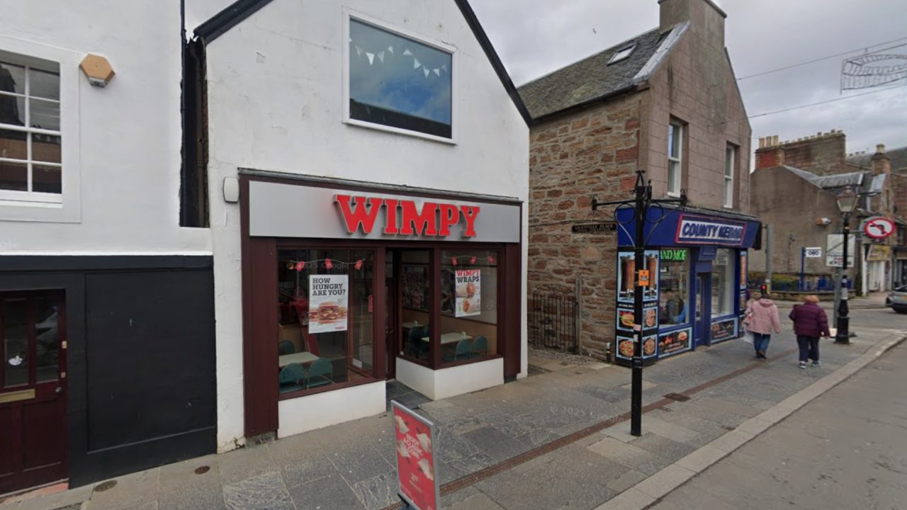 One of Scotland’s last remaining Wimpy restaurants put up for sale