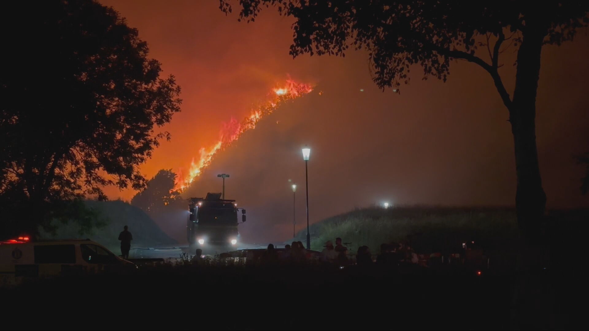 Arthur's Seat fire