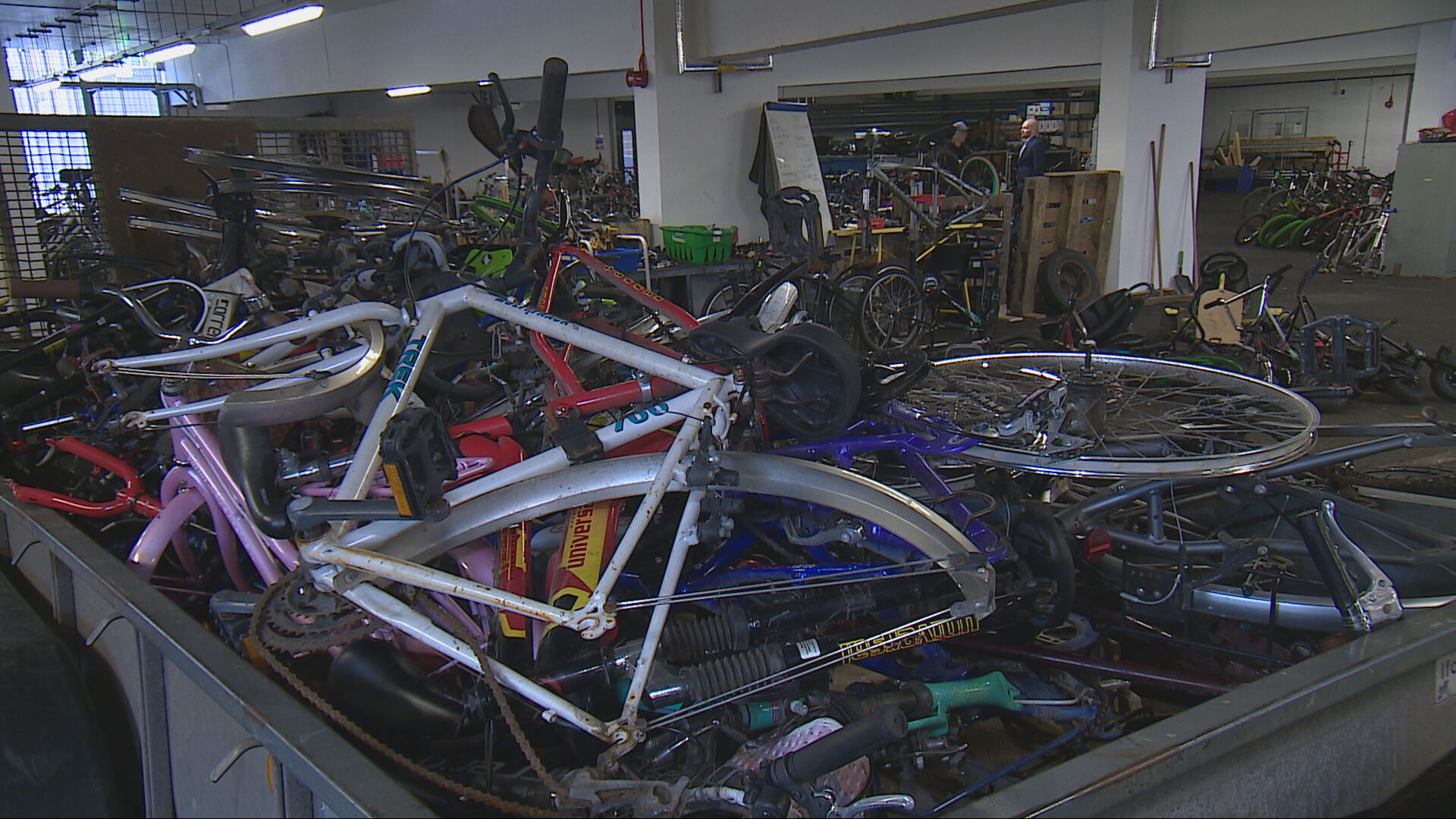 Bikes waiting for a new lease of life