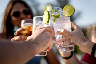 Woman who plunged smashed gin glass into friend’s face jailed for almost five years