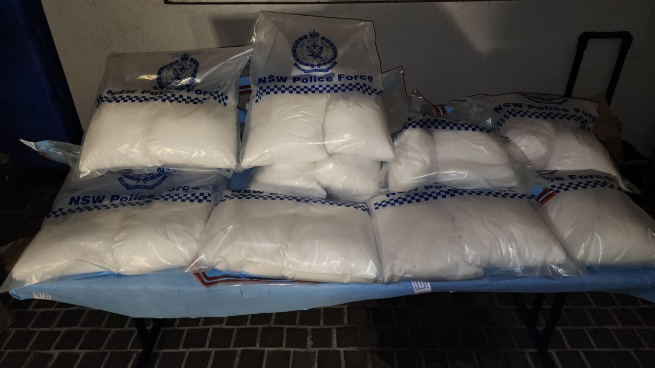 Scottish couple charged in Australia after 107kg of ketamine seized in raids
