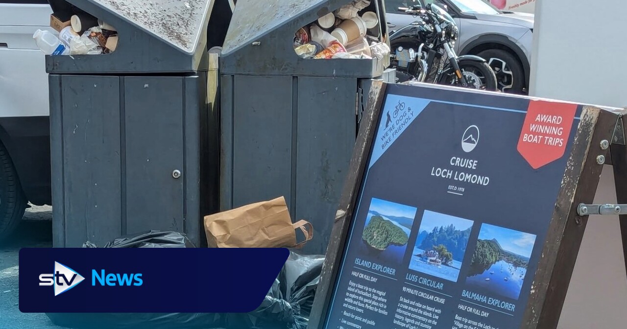 'Disgraceful state': Row over litter management at Luss continues