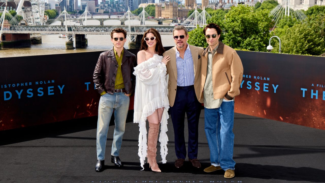Stars come out as The Odyssey premieres after filming in Scotland