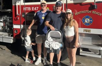 Glasgow dad gets ‘surprise of a lifetime’ as he is forced to deliver daughter in fast-food car park in LA