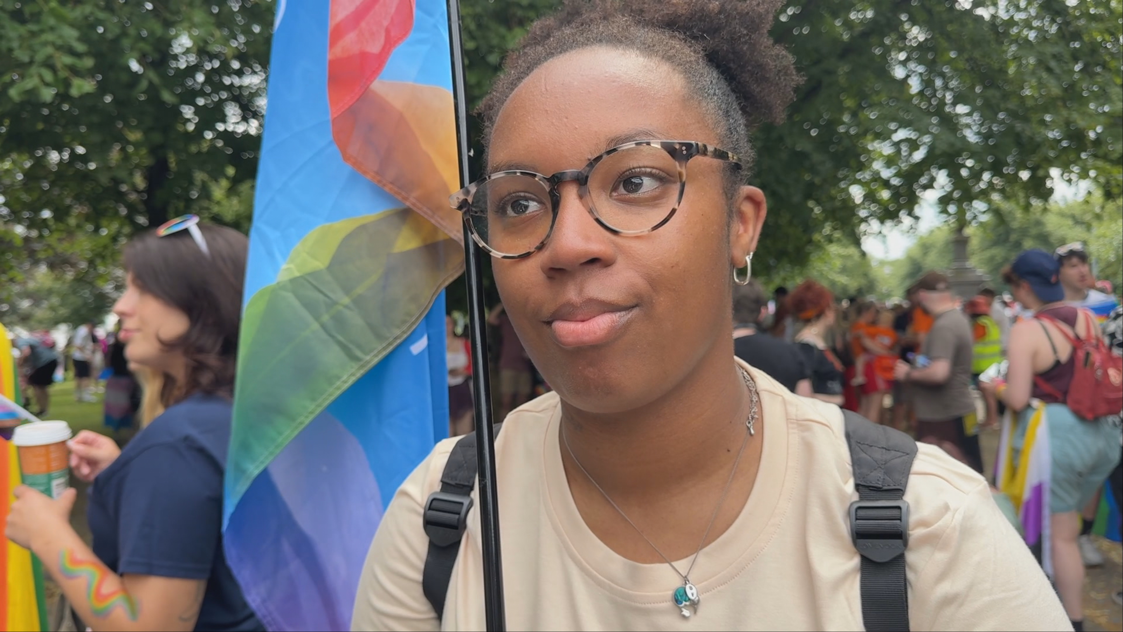 Patricia says Pride is both a celebration and a protest