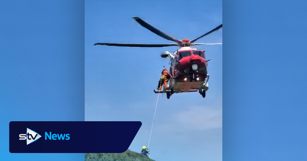 Hillwalker airlifted from glen after attempting to avoid snake