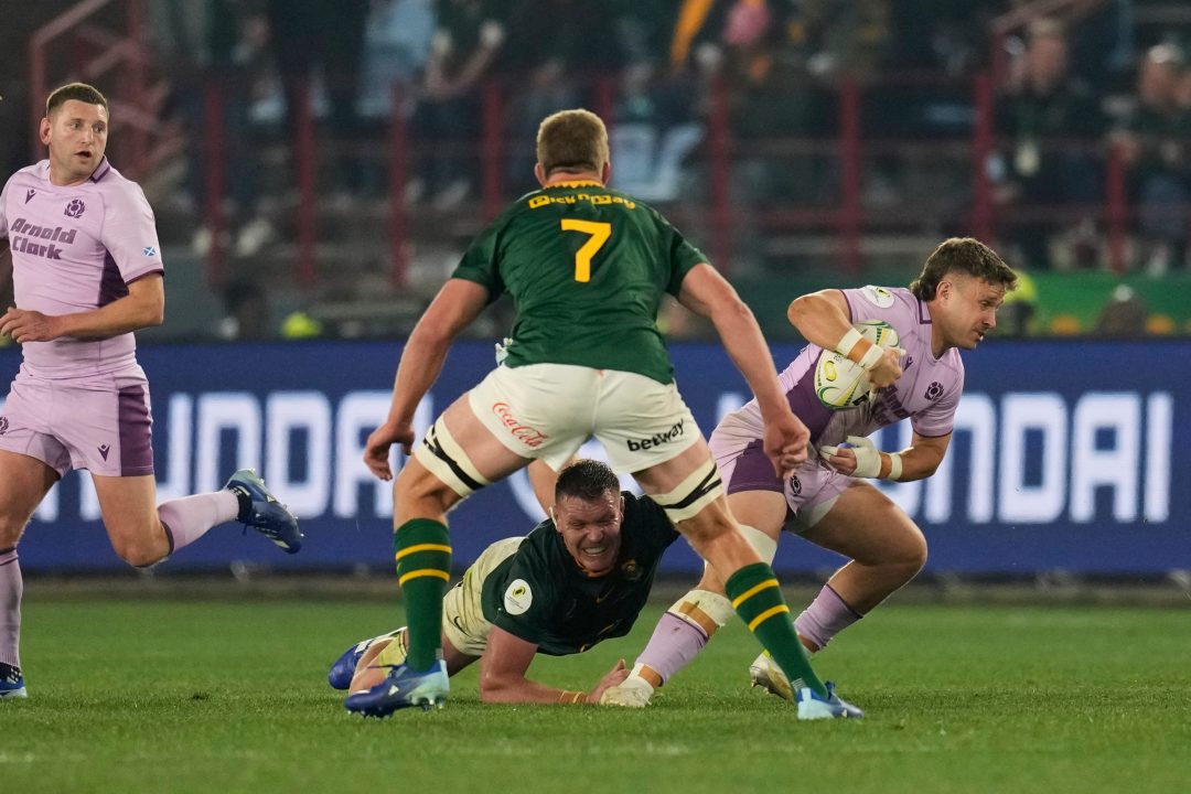 Battling Scotland fall short as South Africa hold on for victory in Pretoria