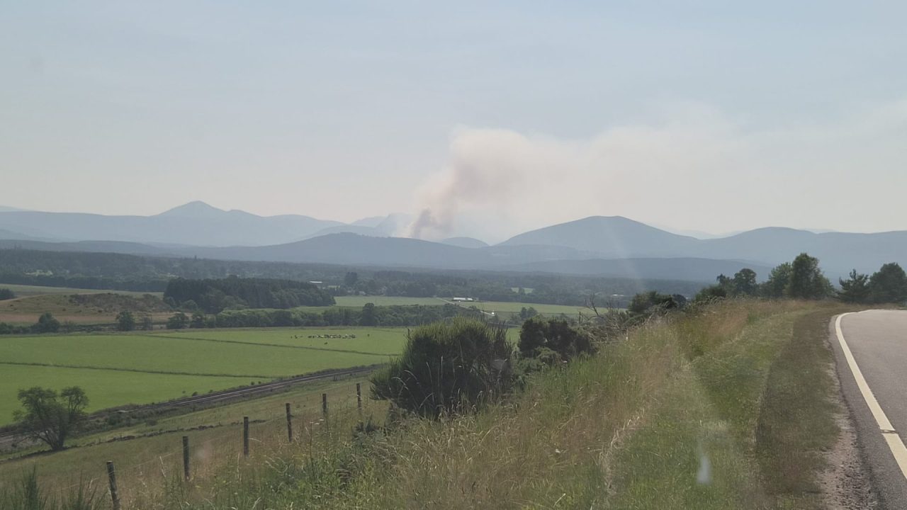 Residents evacuated amid fears Highlands wildfire could spread
