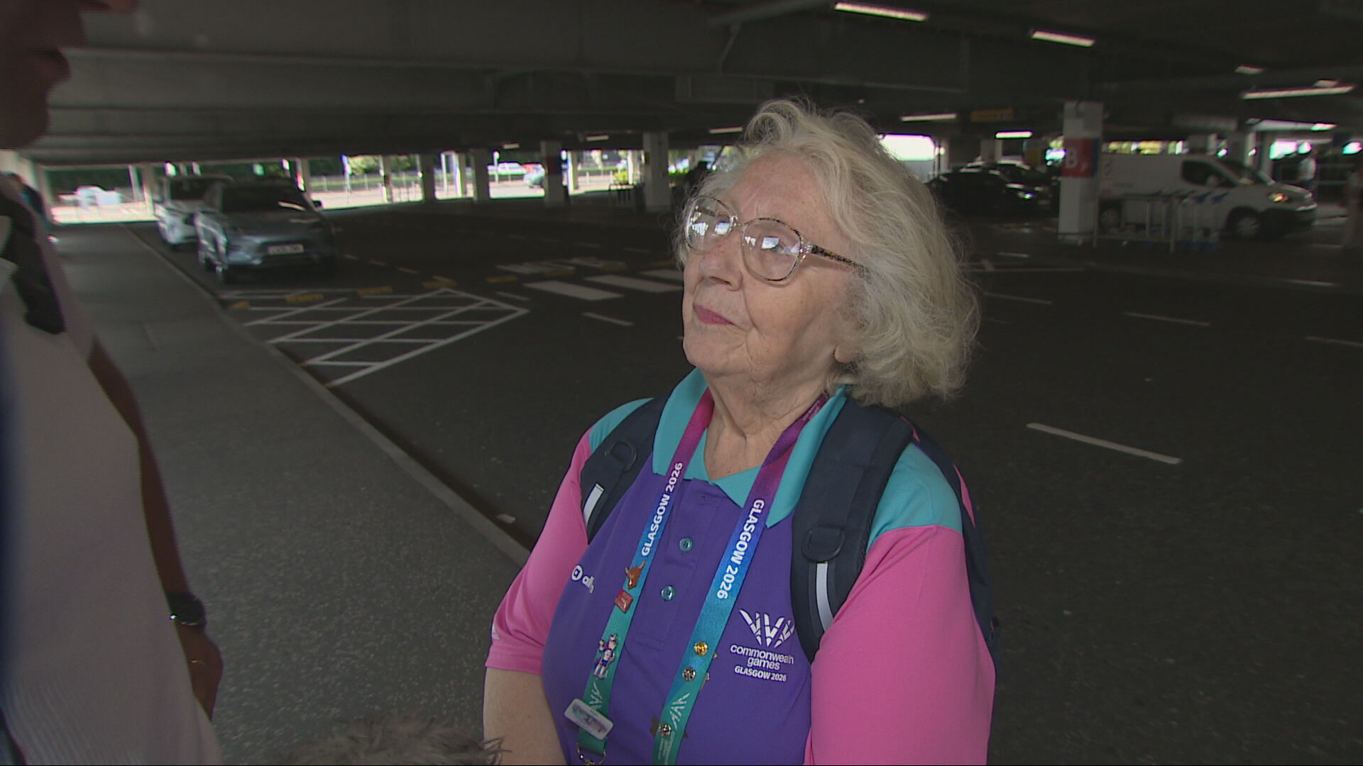 Elizabeth has returned to volunteer at the 2026 Commonwealth Games