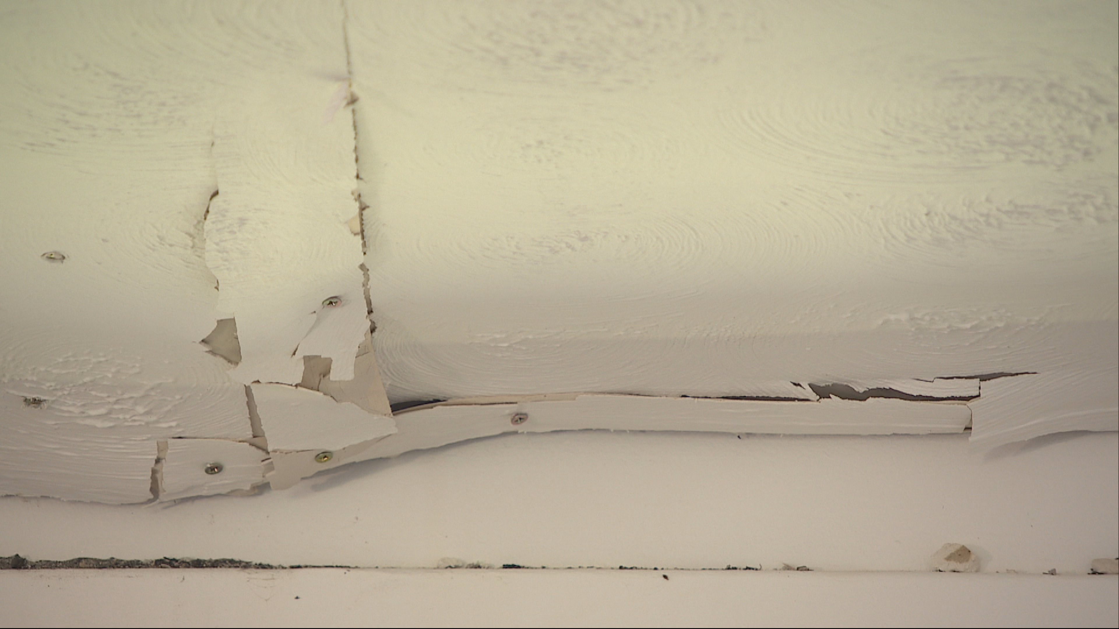 The ceiling at David's property