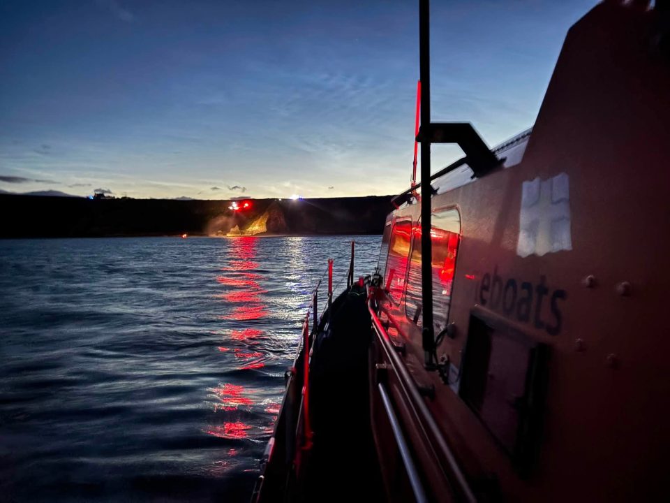Climber airlifted from cliff edge in late-night rescue in Aberdeenshire