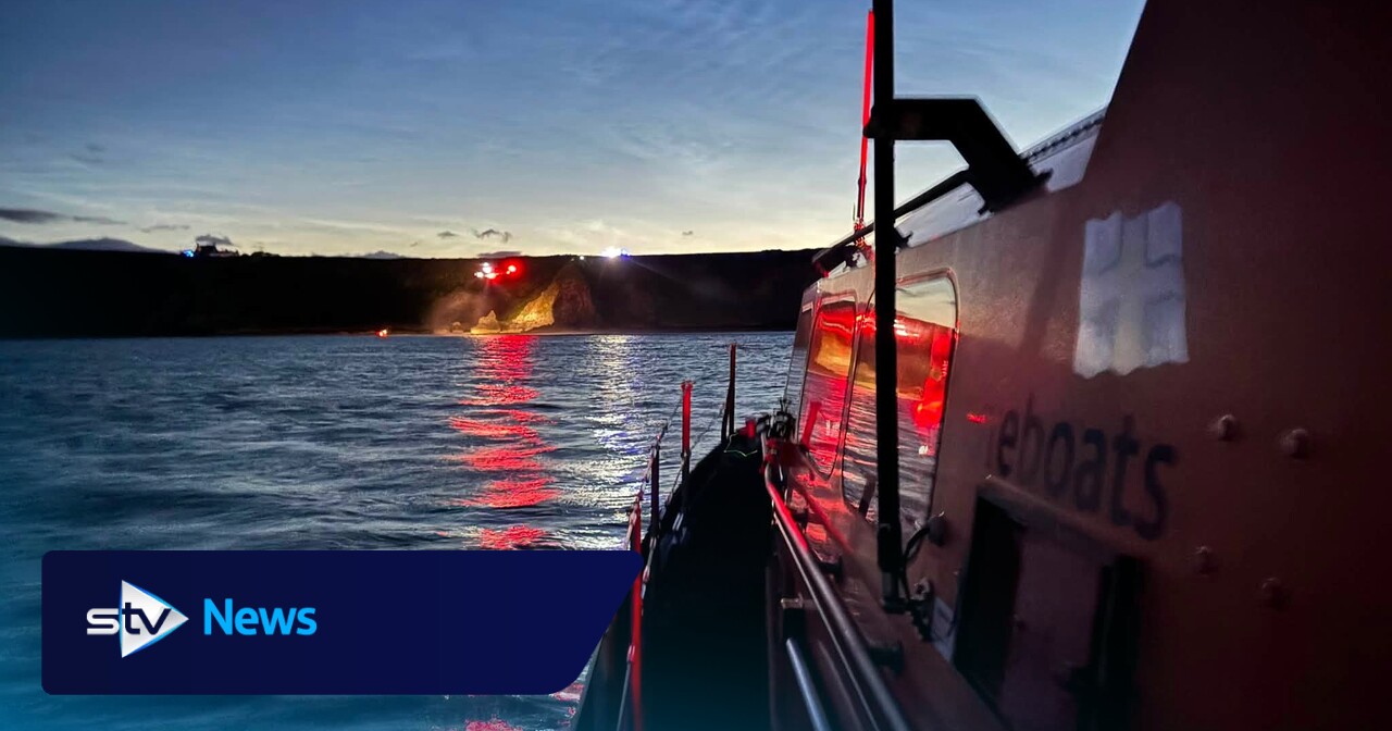 Climber airlifted from cliff edge in late-night rescue in Aberdeenshire