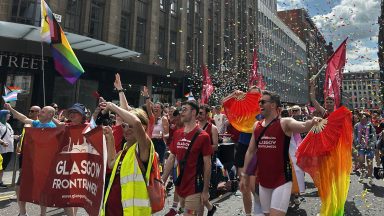 Thousands take to streets to celebrate 30 years of Glasgow Pride